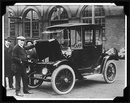 Edison with a prerelease version of the Tesla.
